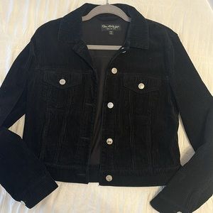 Miss Selfridge Black Corduroy jacket